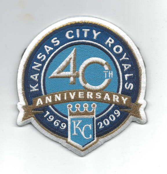 Kansas City Royals 40th Anniversary (Gold Banner)
