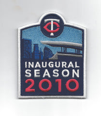 Minnesota Twins Inaugural Season 2010 Sleeve Patch