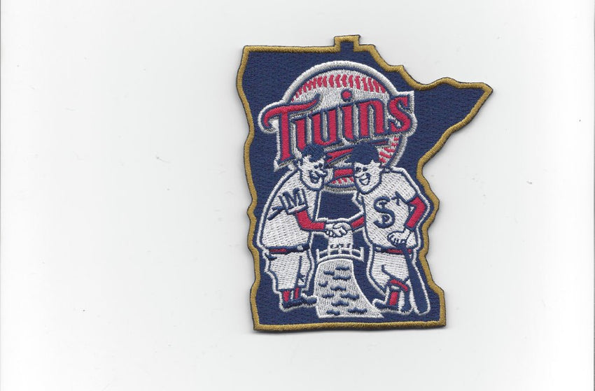 Minnesota Twins 2015 "Shaking Hands" Patch / Home Sleeve