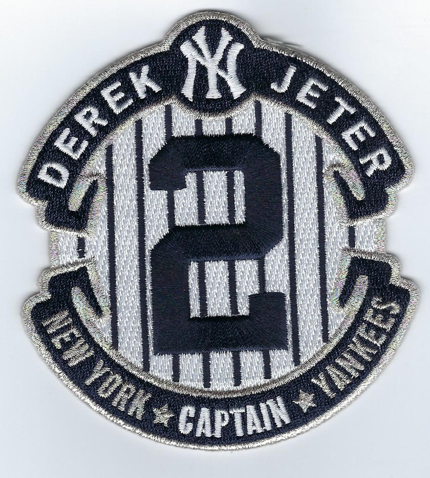 Derek Jeter The Captain Patch / Final Season