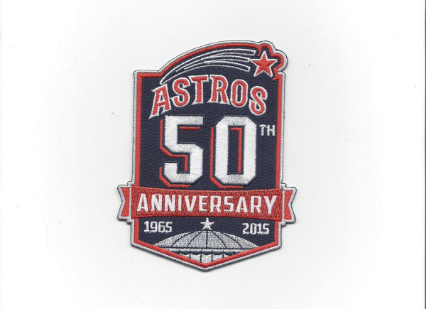 Houston Astros 50th Anniversary Patch (1965-2015)