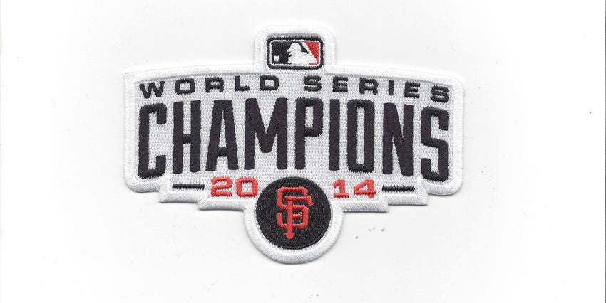 San Francisco Giants 2014 World Series Champions Patch