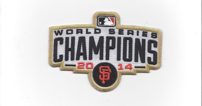 San Francisco Giants 2014 World Series Champions Patch (Gold)