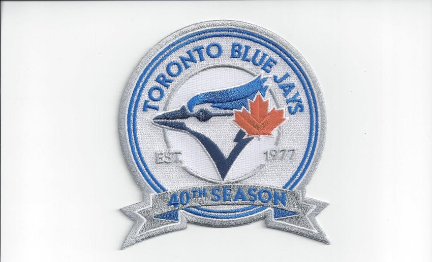 Toronto Blue Jays 40th Season Est. 1977 Patch – The Emblem Source