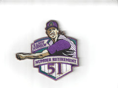 Randy Johnson Number "51" Retirement Patch