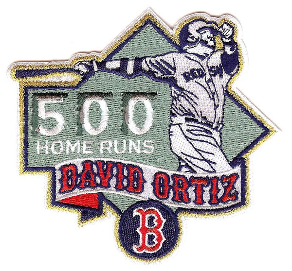David Ortiz 500 Home Runs Patch