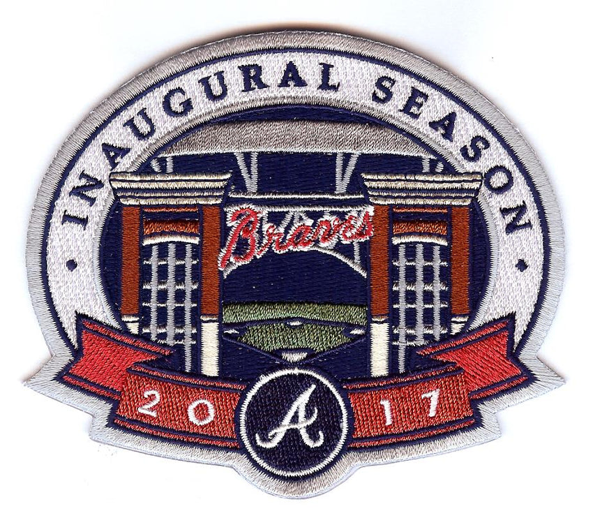 Atlanta Braves Inaugural Season 2017 Patch – The Emblem Source