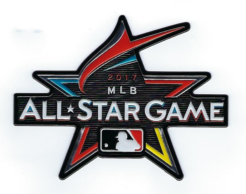 2017 On-Field Major League Baseball  All Star Game EmbossTech Patch (Miami)