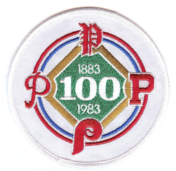 Philadelphia Phillies 100th Anniversary Patch