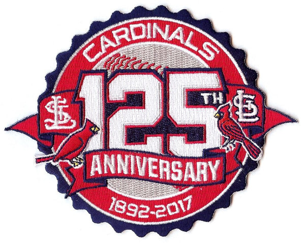 St. Louis Cardinals 125th Anniversary Patch
