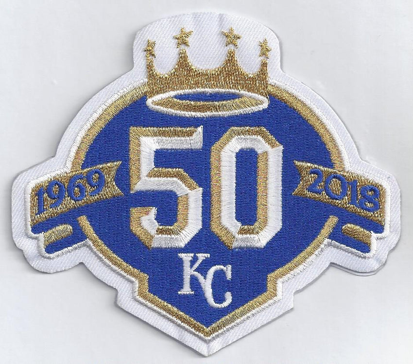 Kansas City Royals 50th Anniversary Patch – The Emblem Source