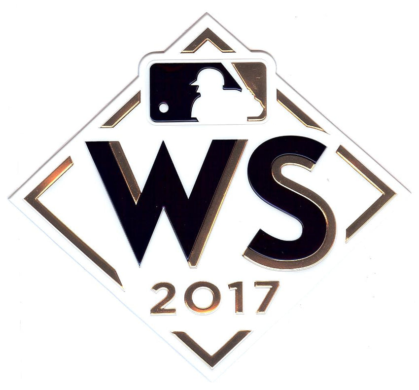 2017 Major League Baseball World Series EmbossTech Patch
