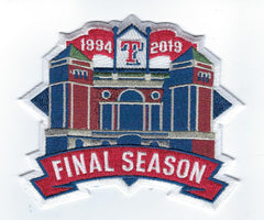 Texas Rangers Final Season 2019 Patch