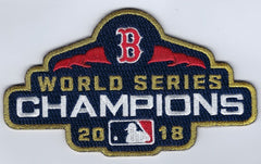 Boston Red Sox Gold World Series Champions Patch