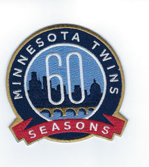 Minnesota Twins 60th Anniversary Patch