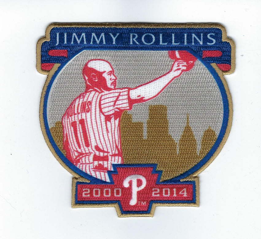 Jimmy Rollins Retirement Patch