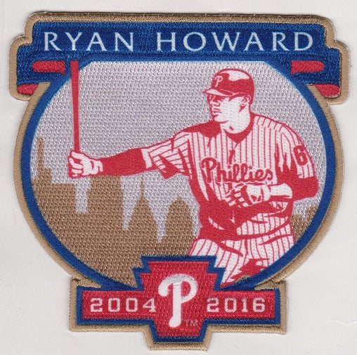 Ryan Howard Retirement Patch