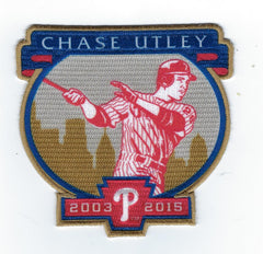 Chase Utley Retirement Patch