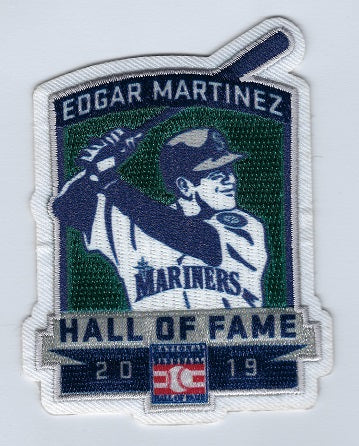 Edgar Martinez 2019 Hall of Fame Patch