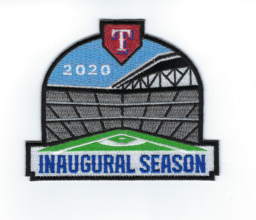 Texas Rangers Globe Life Field Inaugural Season Patch