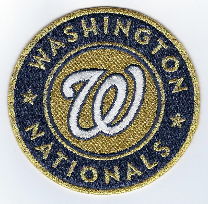Washington Nationals Gold Sleeve Patch – The Emblem Source