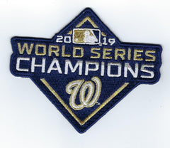 Washington Nationals Gold World Series Champions Patch