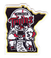 Minnesota Twins "Shaking Hands" Home Sleeve Patch (2002-2009)