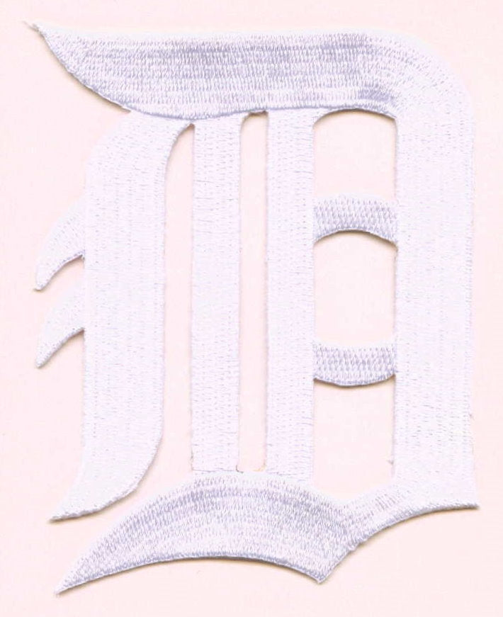 Detroit Tigers Primary White Logo Patch (2006-2015)