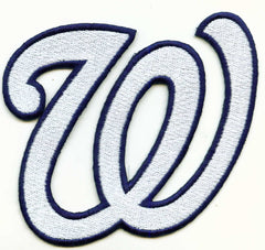 Washington Nationals "W" Hat Logo Patch