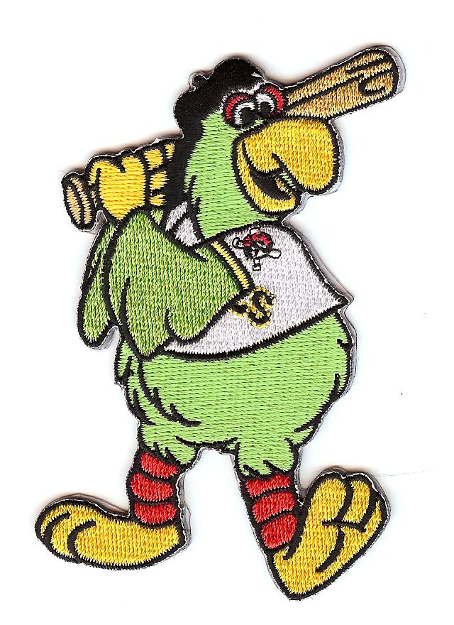 Pittsburgh Pirates Parrot Mascot Bat Pose – The Emblem Source