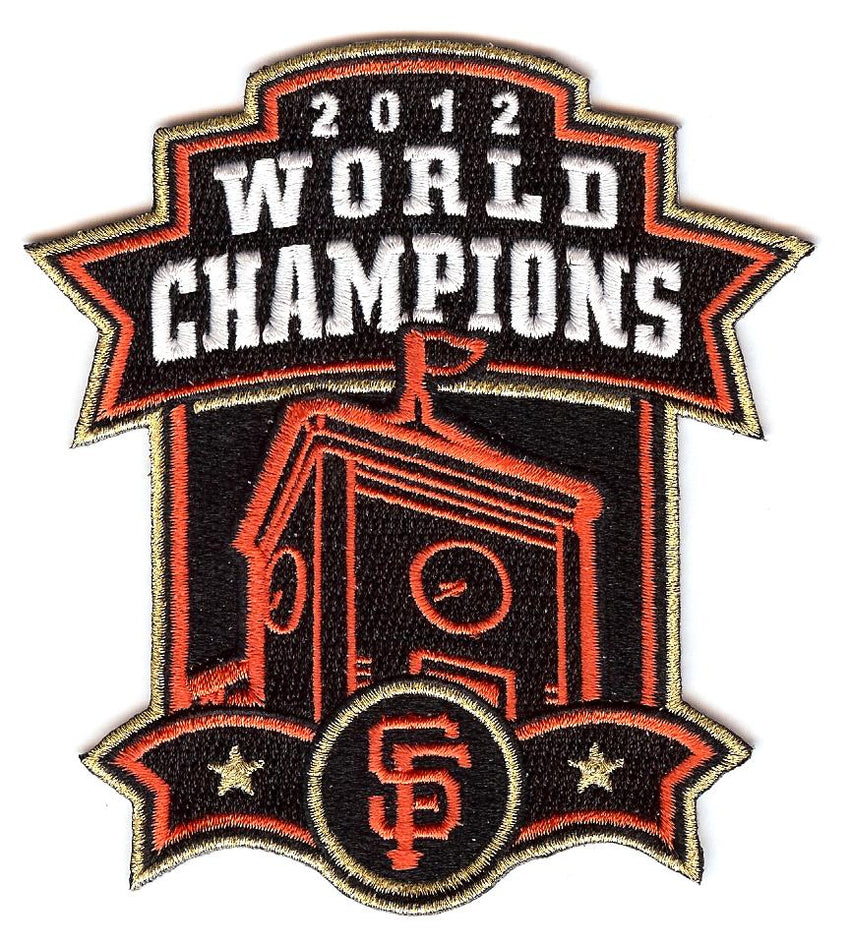 San Francisco Giants 2012 World Series Champions "Clocktower" Patch
