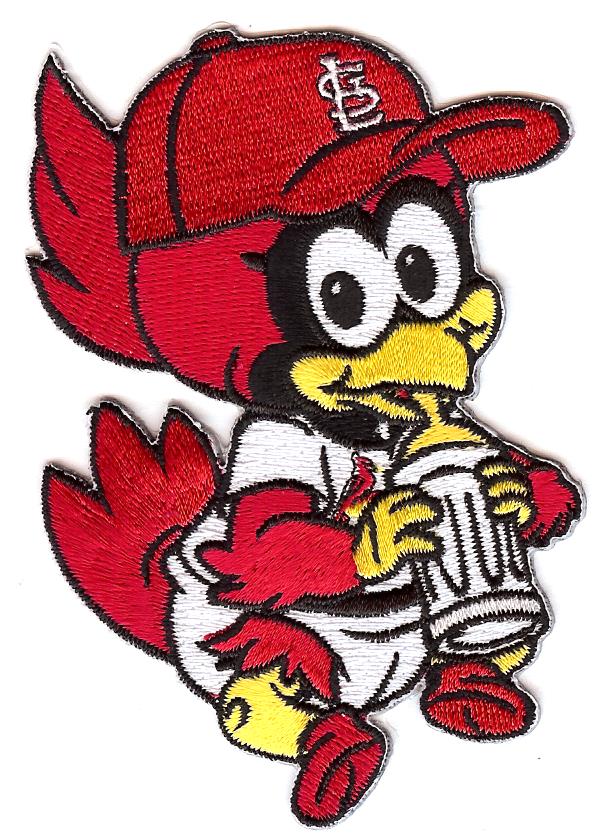 St. Louis Cardinals Baby Mascot Patch