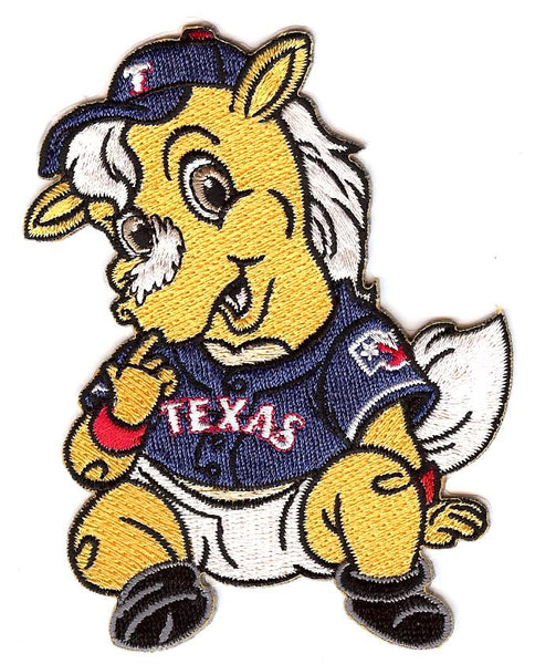 Texas Rangers Baby Mascot Patch