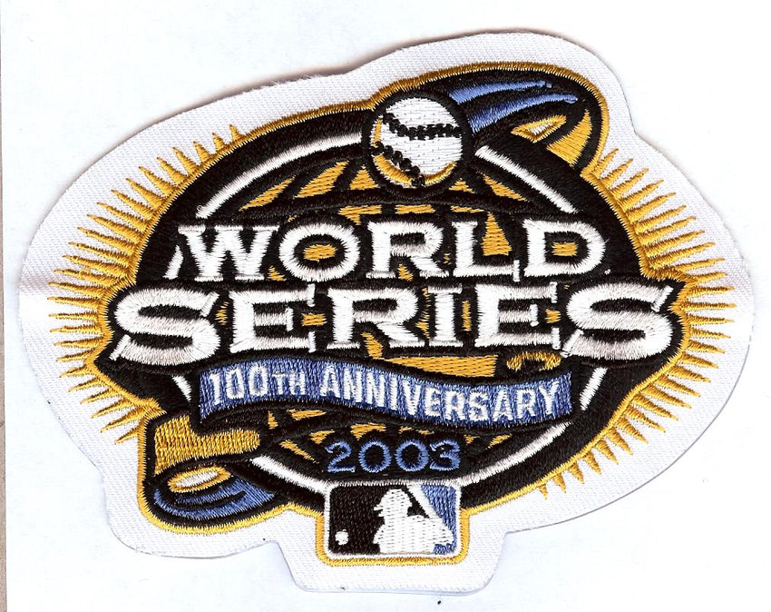 2003 World Series 100th Anniversary Patch
