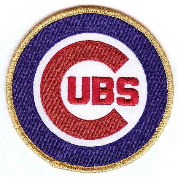 Chicago Cubs Primary Gold Patch (2017)