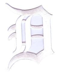 Detroit Tigers Primary Logo Patch (White)