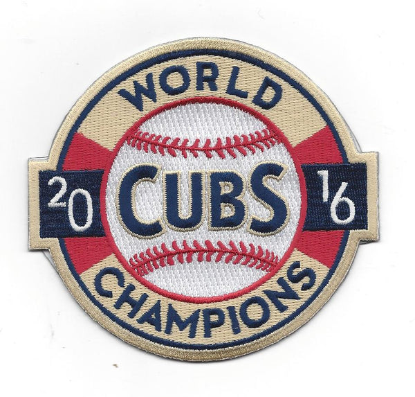 Chicago Cubs 2016 World Champions Patch