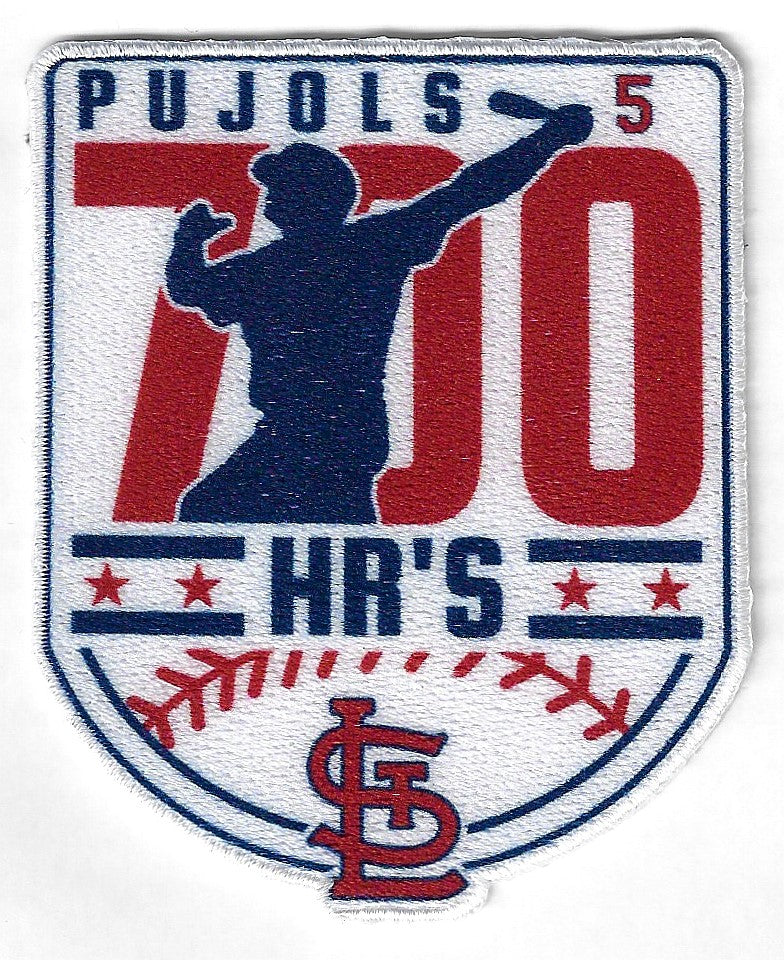 St. Louis Cardinals #5 (Pujols) - 700 HR's Fanpatch