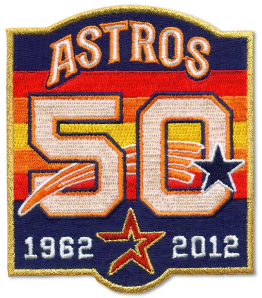 Houston Astros 50th Anniversary Patch