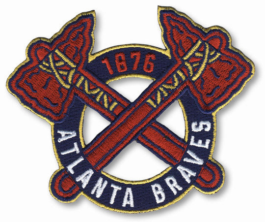 Buy Atlanta Braves Tomahawk MLB Baseball Team Logo Patch Online at