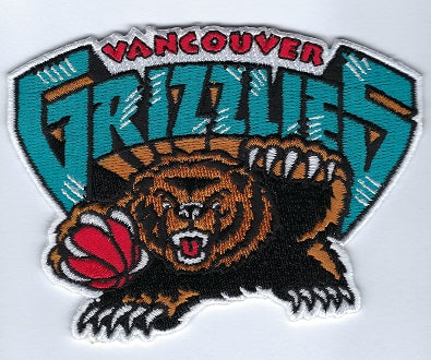 Vancouver Grizzlies Hardwood Classic Patch