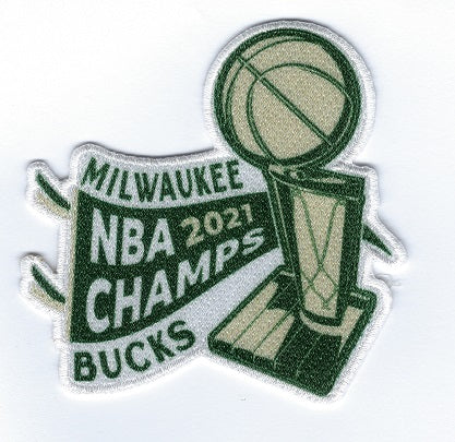 Milwaukee Bucks In The Breeze Champs 2021 FanPatch