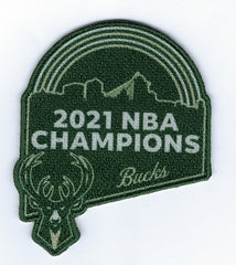 Milwaukee Bucks Team Rainbow Champions 2021 FanPatch