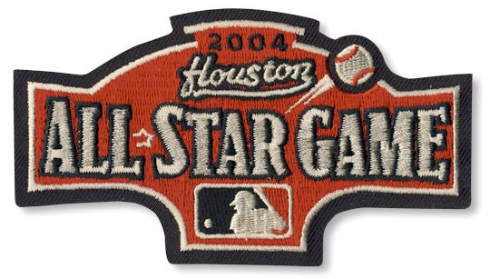 2004 Major League Baseball All Star Game Patch (Houston)