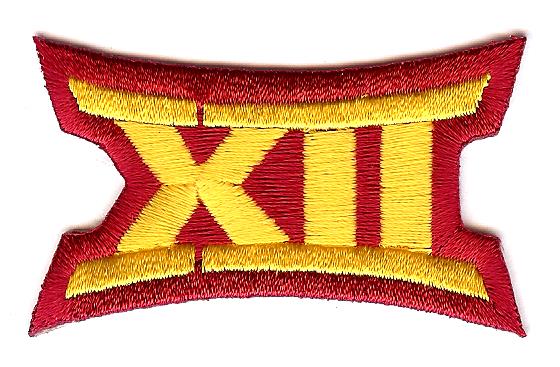 Big 12 XII Conference Team Jersey Uniform Patch Texas Longhorns