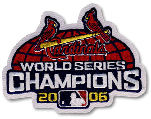 St. Louis Cardinals 2006 World Series Championship Patch