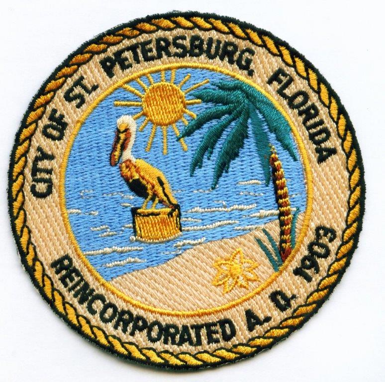 Tampa Bay Rays City of St. Petersburg Patch – The Emblem Source