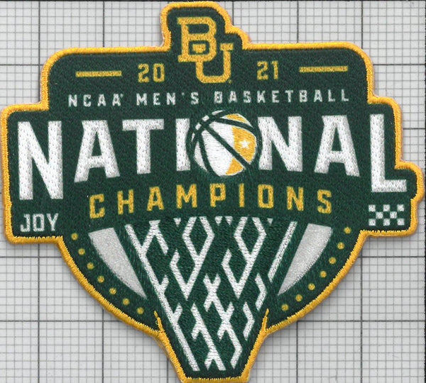 2021 NCAA Men’s Basketball Champions Patch (Baylor)