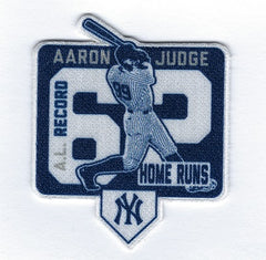 Aaron Judge 62 Home Runs Collector Patch