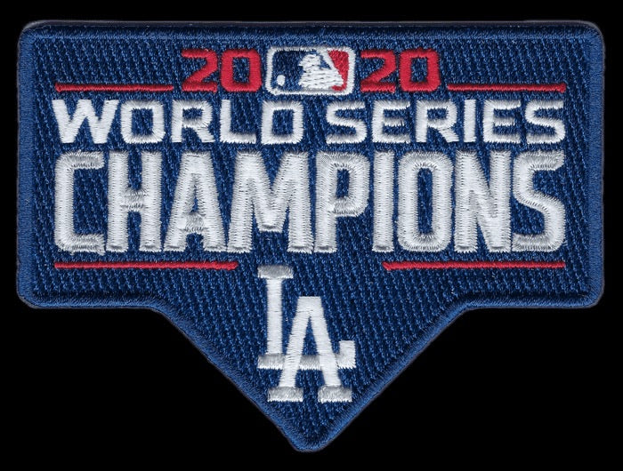 2020 MLB Major League Baseball World Series EmbossTech Collectors Patch